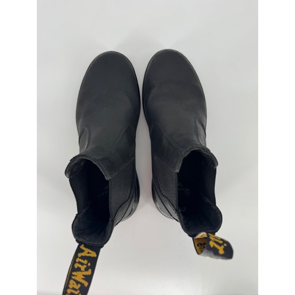 Dr Martens Black Leather Chelsea Boots Women's Size 9 US M - Picture 6 of 7